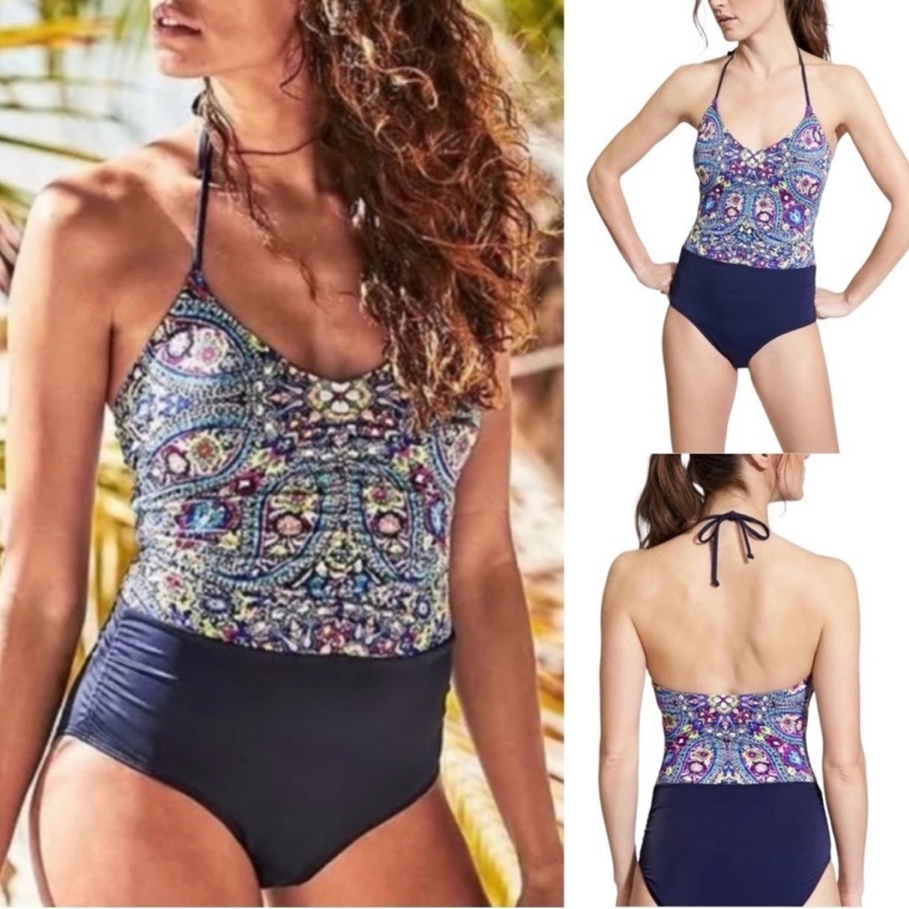 NWT- Athleta Swim Athleta Baja One Piece
Powerful Blue